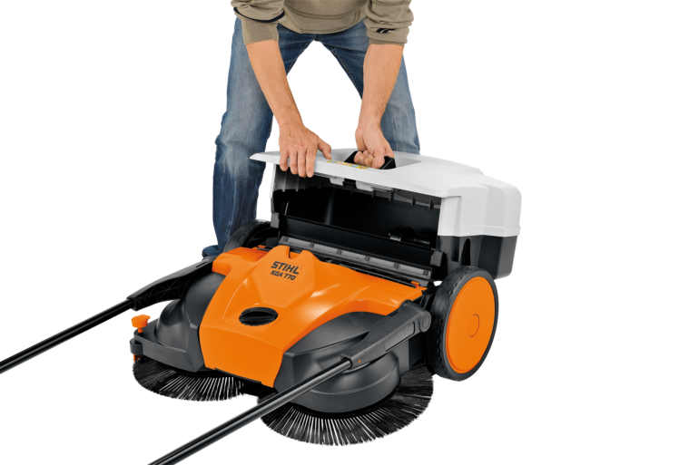 stihl push sweeper