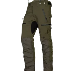 Arbortec AT4070 Breatheflex Pro Chainsaw Trousers Design C Class 1 Olive