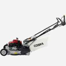 Cobra RM53SPH-PRO Rear Roller Lawn Mower 21″ pictured from the left side