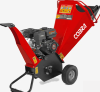 cobra wood chipper pictured from an angle