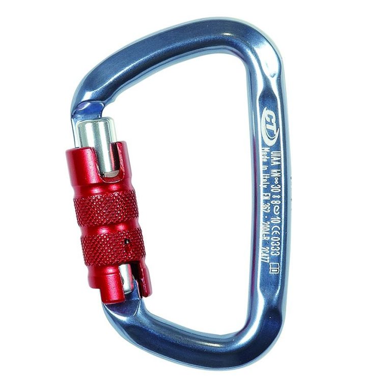 Light Alloy D-Shape TG Karabiner