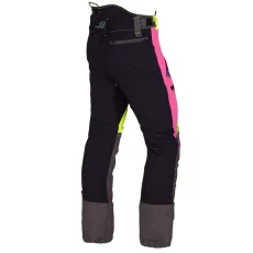 Arbortec AT4060 Breatheflex Pro Chainsaw Trousers Design A Class 1 pictured from back right angle