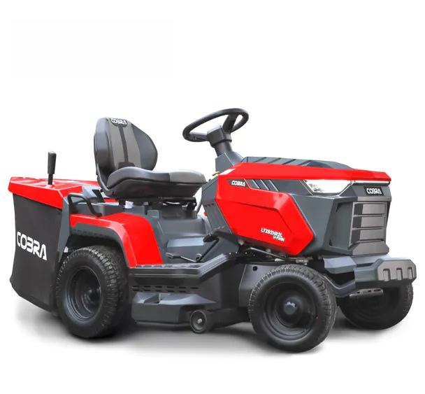 Cobra LTX92HR2L 36” Premium Lawn Tractor with Hydro Drive pictured on the right side