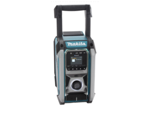 Makita MR007GZ Radio pictured with a white background