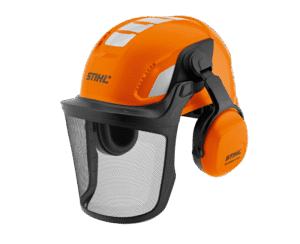 STIHL Advance X-Vent Bluetooth Helmet Set pictured with a white background