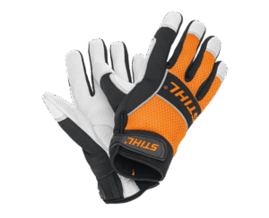 STIHL Advance Gloves Ergo MS pictured with a white background