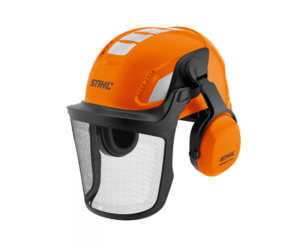 STIHL Advance X-Vent Bluetooth Helmet Set pictured with a white background