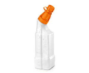 STIHL Mixing Bottle pictured with a white background