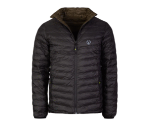Arbortec AT4600 Reversible Puffer Jacket (Black/Olive) pictured with a white background