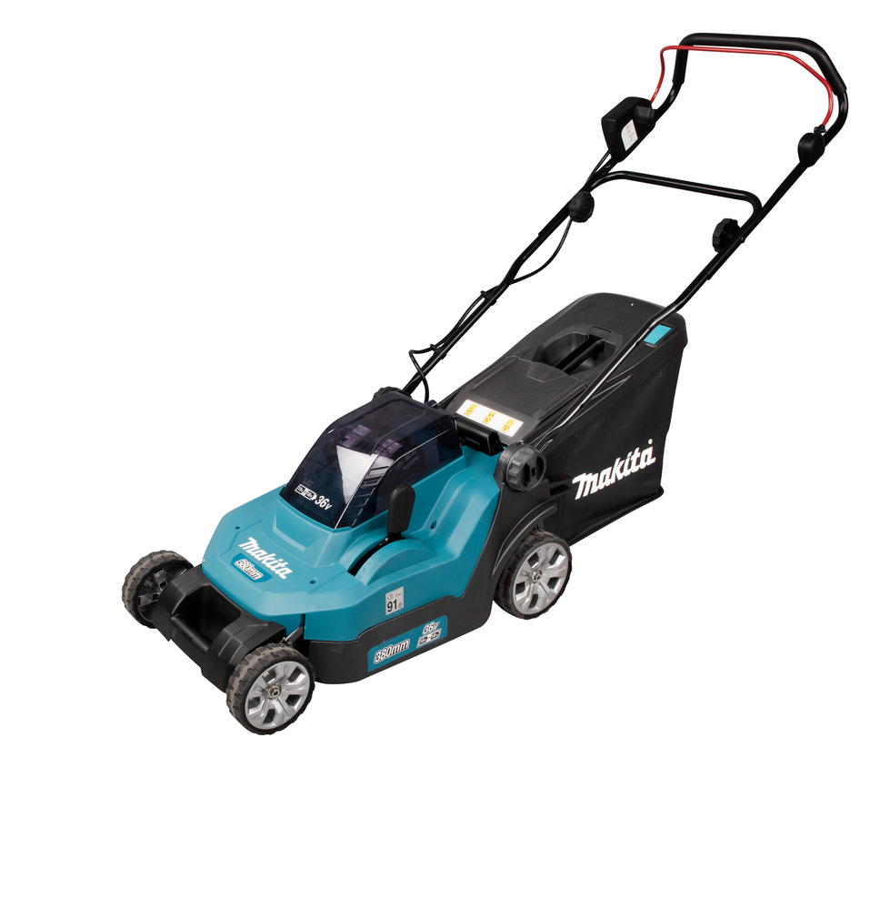 Makita DLM382PT2 Battery Lawn Mower 38cm Kit